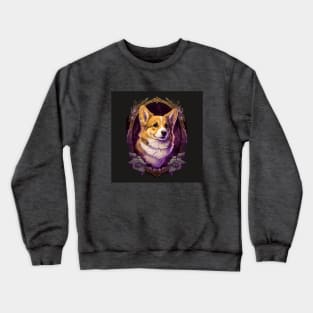 Welsh Corgi Royal Portrait Crewneck Sweatshirt